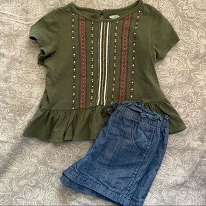 Old Navy Toddler Girls Matching Set